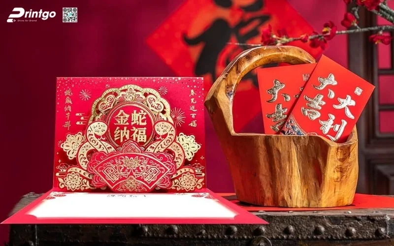 Thiệp Tết 3D - Xu Hướng Thiết Kế Mới Cho Mùa Xuân 2026
