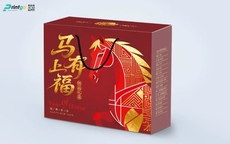 Xu hướng thiết kế hộp quà Tết Ngựa 2026 dành cho doanh nghiệp