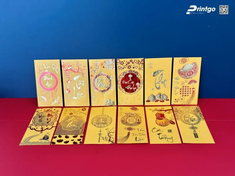 Bao lì xì 3D đa dạng mẫu mã 