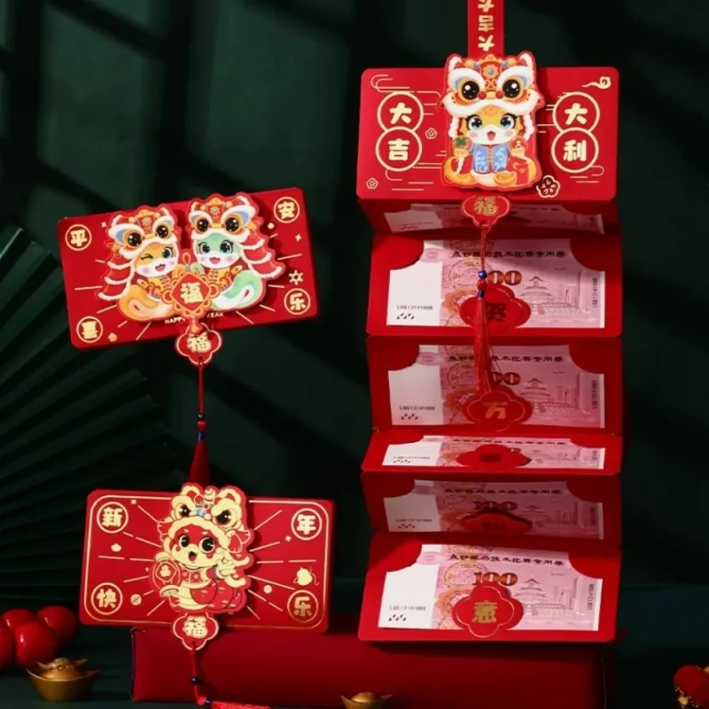 Bao lì xì 3D kiểu dáng phong phú 