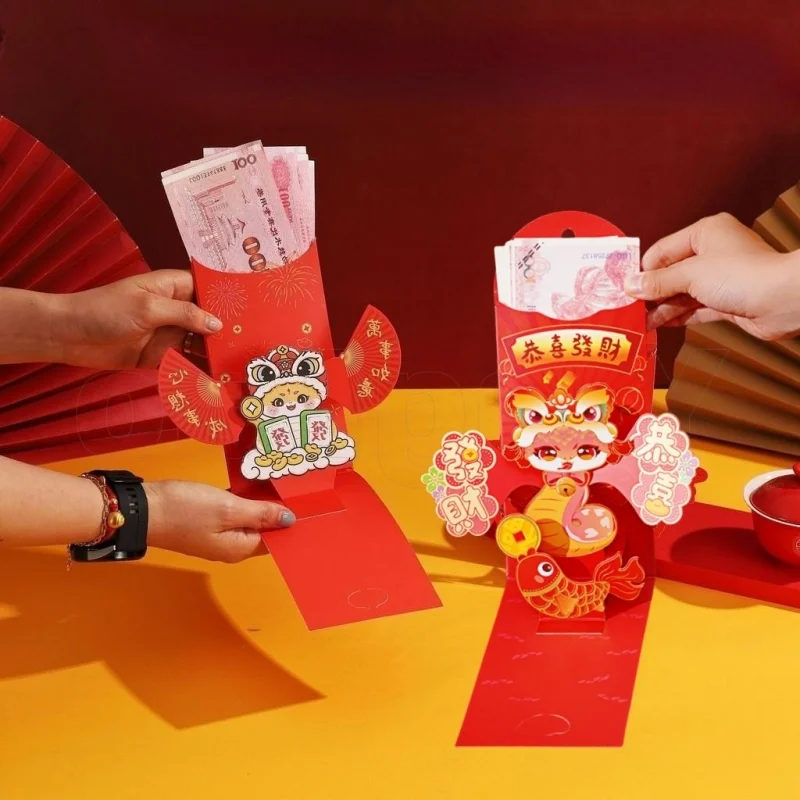 Bao lì xì 3D hiện đại 