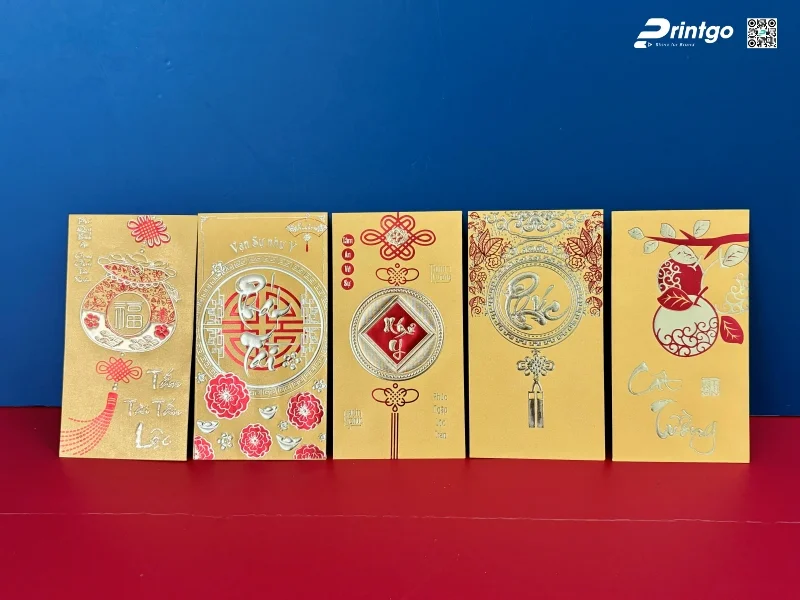 Bao lì xì 3D sang trọng 