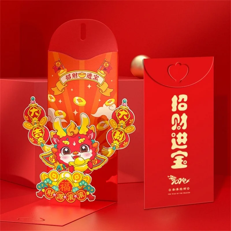 Bao lì xì 3D linh vật đa dạng 