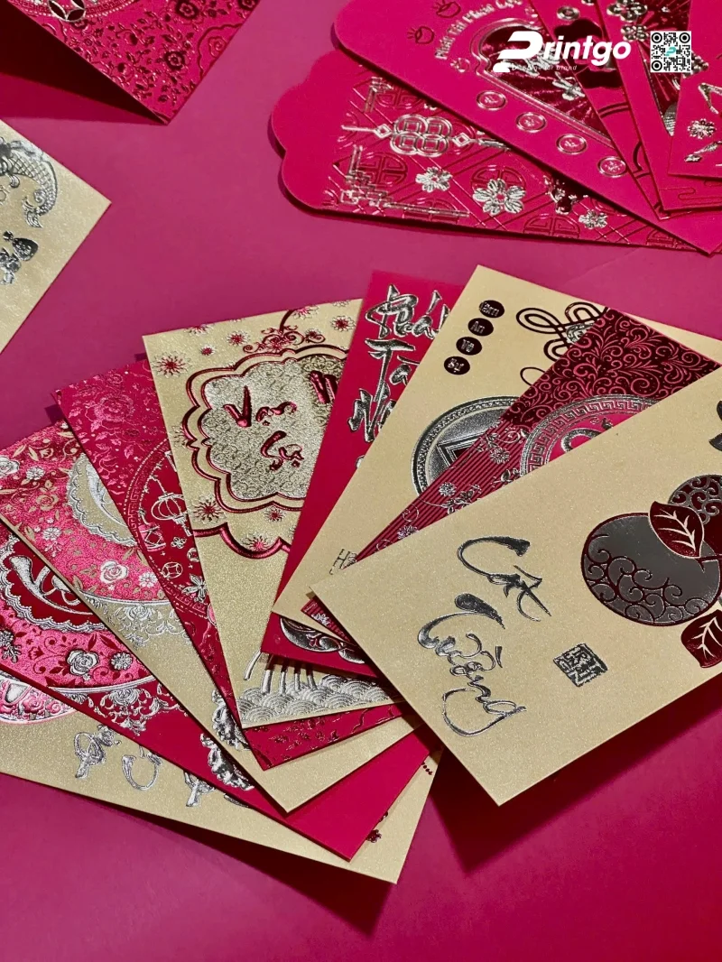 Bao lì xì 3D phù hợp làm quà tặng khách hàng 