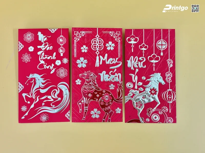 Bao lì xì 3D phù hợp làm quà tặng đồng nghiệp 