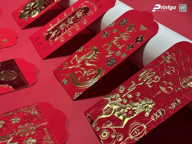 Bao lì xì 3D ấn tượng 