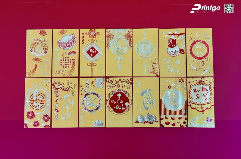 Bao lì xì 3D chỉn chu 