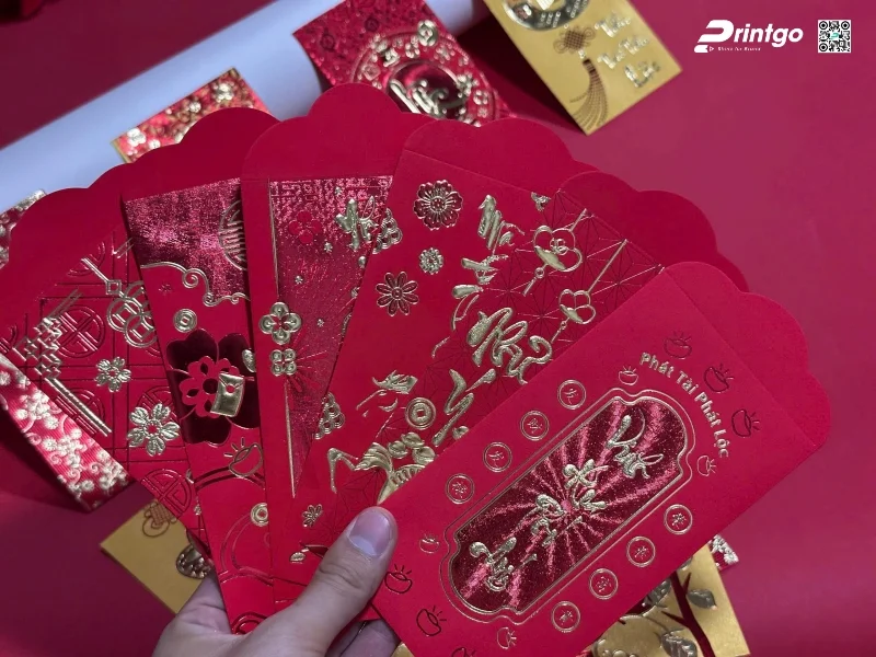 Bao lì xì 3D phù hợp làm quà tặng đối tác 