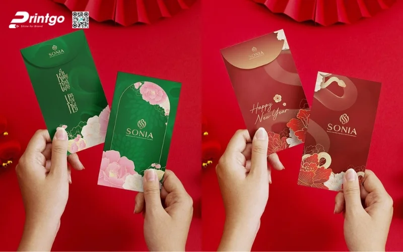 Mẫu bao lì xì ngân hàng có hoạ tiết tết truyền thống 2026 Mẫu bao lì xì ngân hàng có hoạ tiết tết truyền thống 2026