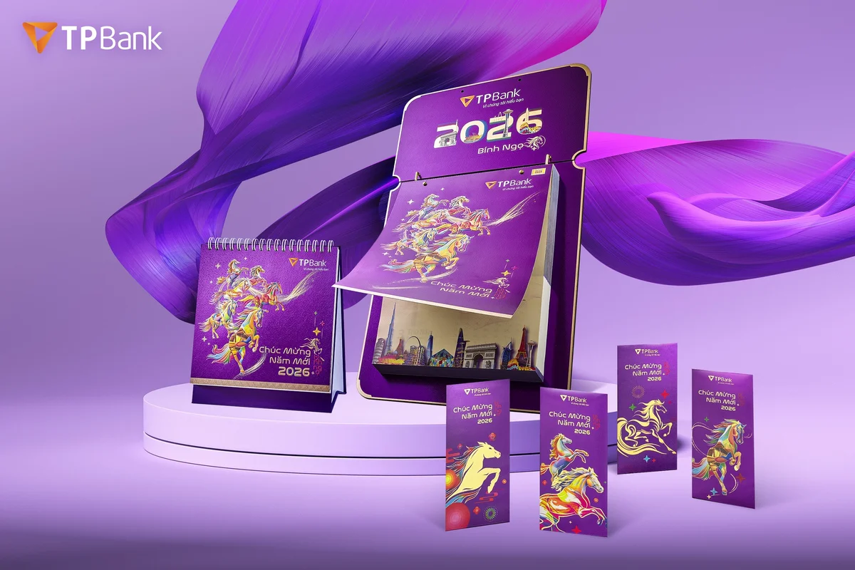 Bộ sưu tập lịch ngân hàng TP Bank 2026
