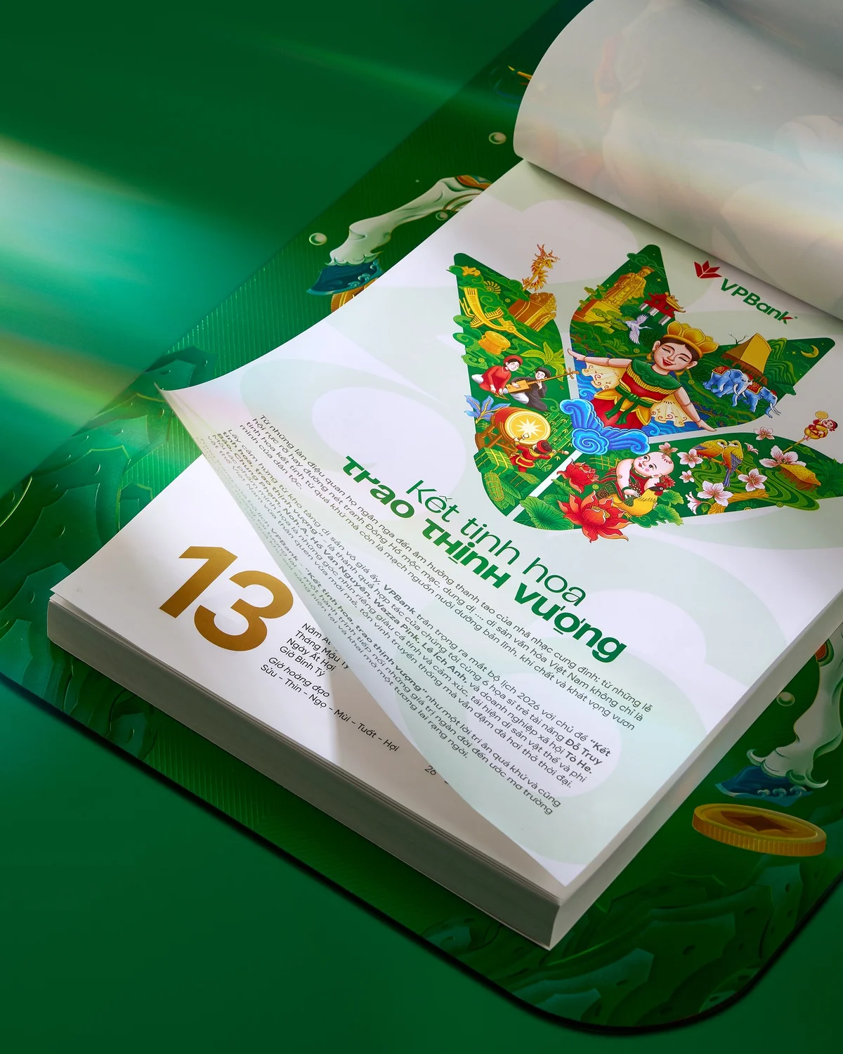 Bộ sưu tập lịch ngân hàng VP Bank 2026