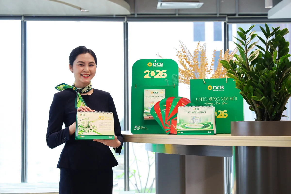 Bộ sưu tập lịch ngân hàng OCB Bank 2026