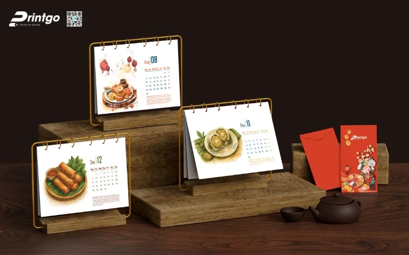 Một số mẫu thiết kế lịch tết độc quyền của Printgo