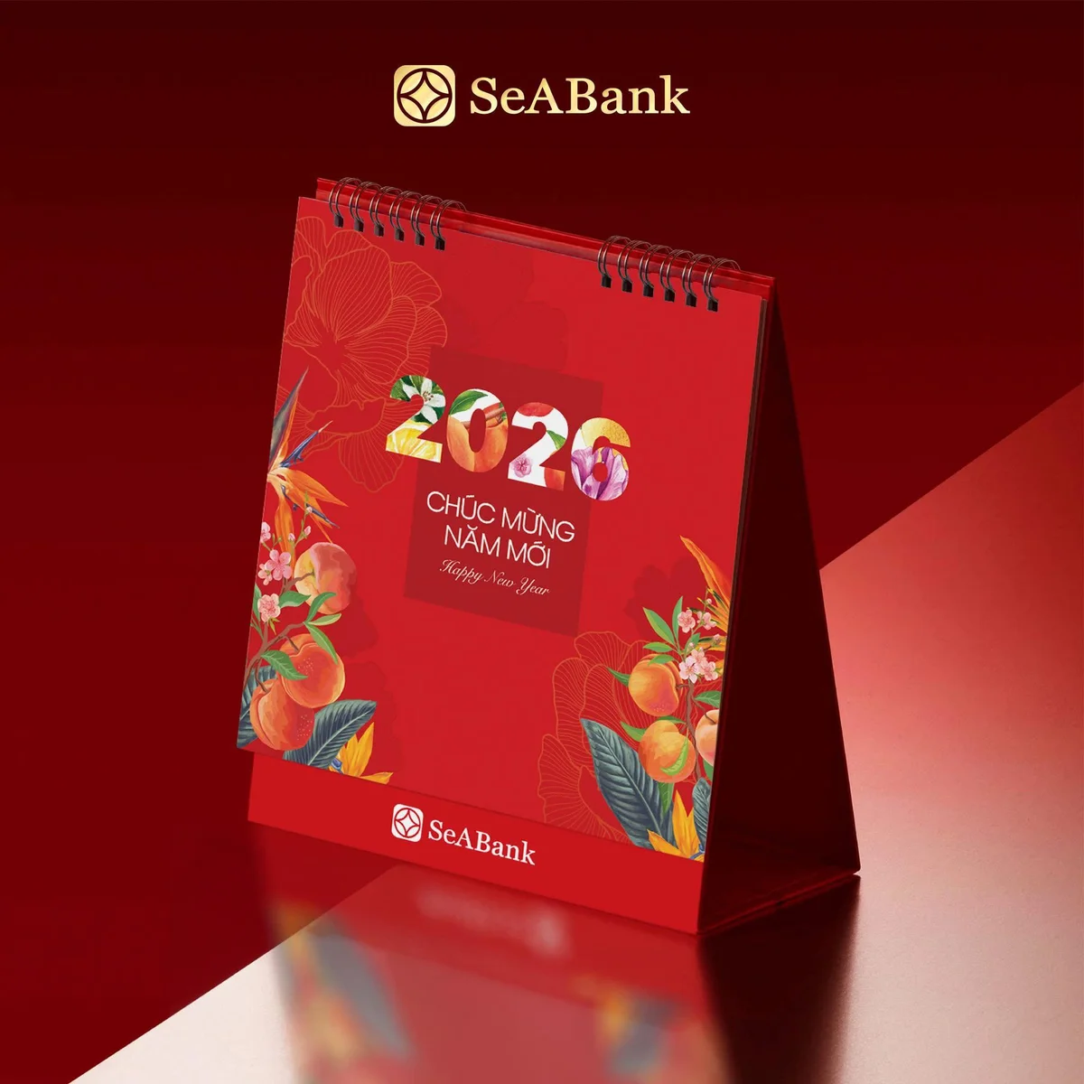 Bộ sưu tập lịch ngân hàng Seabank 2026