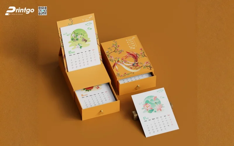 Một số mẫu thiết kế lịch tết độc quyền của Printgo