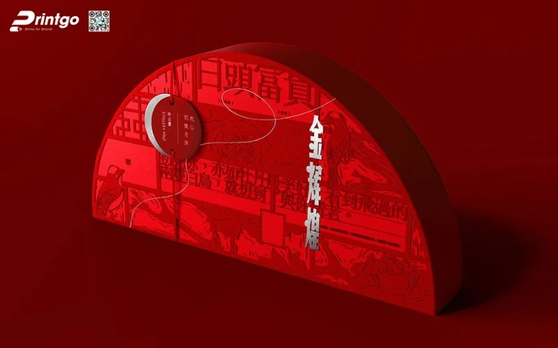 Mẫu hộp quà tết không rượu có quy cách đặc biệt