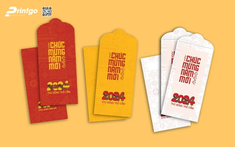 Mẫu bao lì xì ngân hàng có hoạ tiết tết truyền thống 2026 Mẫu bao lì xì ngân hàng có hoạ tiết tết truyền thống 2026