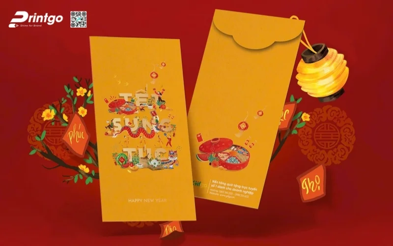 Mẫu bao lì xì ngân hàng có hoạ tiết tết truyền thống 2026 Mẫu bao lì xì ngân hàng có hoạ tiết tết truyền thống 2026