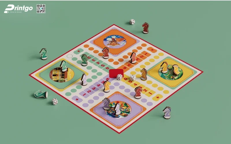 Hộp quà tết độc đáo kèm board game 