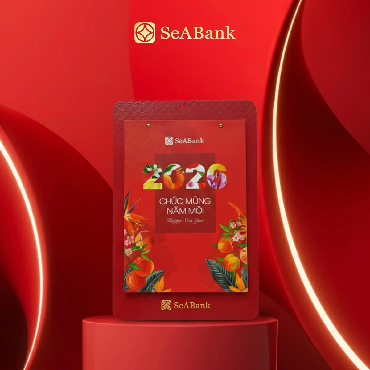 Bộ sưu tập lịch ngân hàng Seabank 2026