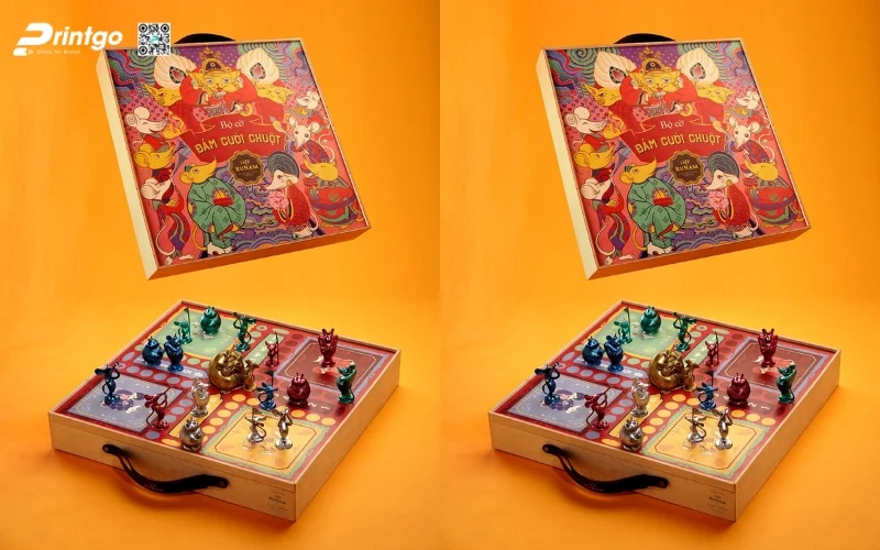 Hộp quà tết độc đáo kèm board game 