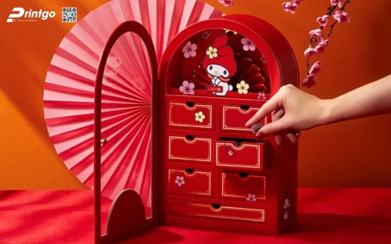 Hộp quà tết độc đáo nhiều ngăn