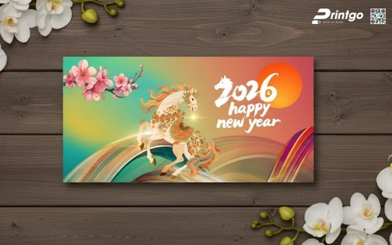 Đặt mua thiệp chúc mừng năm mới con ngựa thời điểm nào hợp lý nhất?