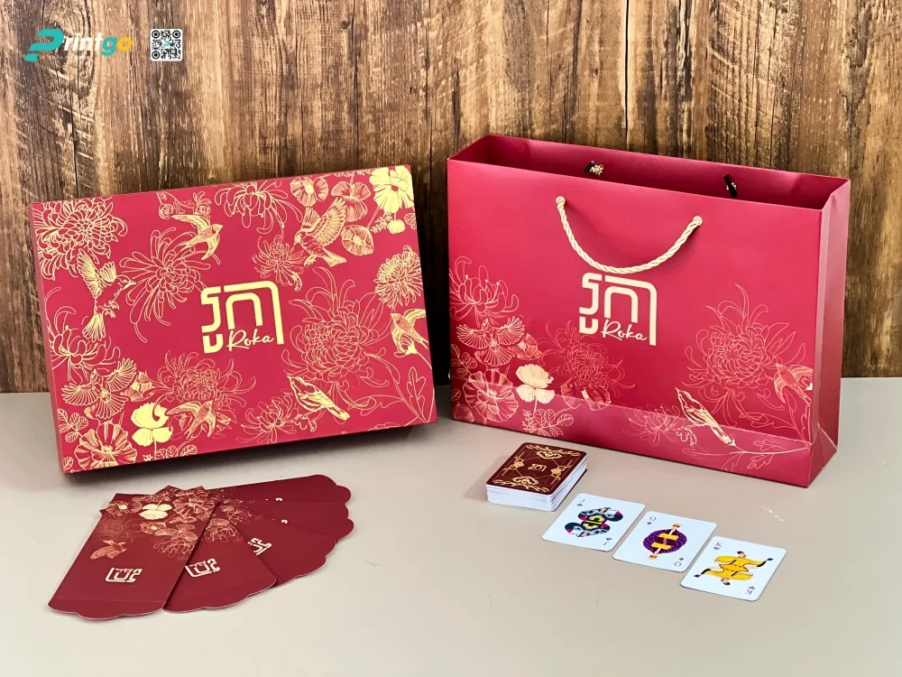Thiết kế bộ sản phẩm quà tết Roka: Bản giao hưởng của Sắc Xuân