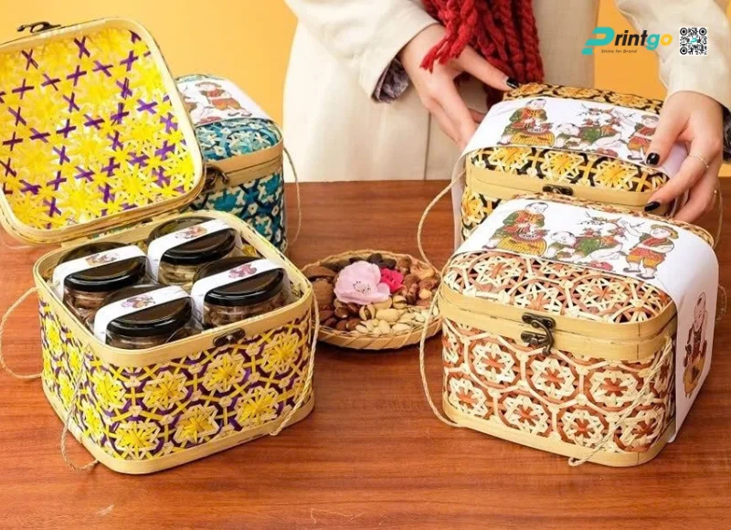 Tổng hợp 99+ mẫu giỏ tre quà Tết đẹp - sang - giá tốt cho doanh nghiệp 2026