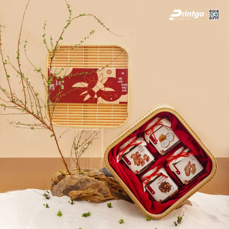 Tổng hợp 99+ mẫu giỏ tre quà Tết đẹp - sang - giá tốt cho doanh nghiệp 2026
