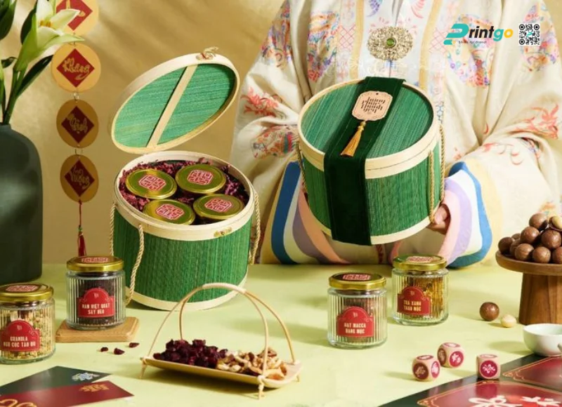 Tổng hợp 99+ mẫu giỏ tre quà Tết đẹp - sang - giá tốt cho doanh nghiệp 2026