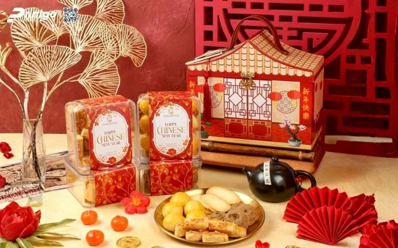 Hộp quà tết độc đáo hình tòa nhà sang trọng