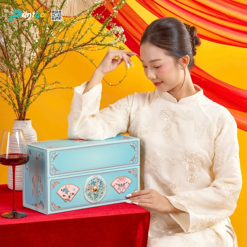 Tại sao doanh nghiệp nên lựa chọn hộp đựng quà Tết có sẵn cho mùa Tết 2026?