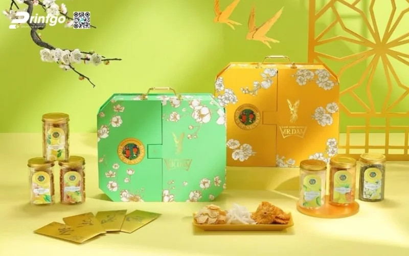 Mẫu hộp quà tết lục giác sang trọng, cao cấp nhất 2026
