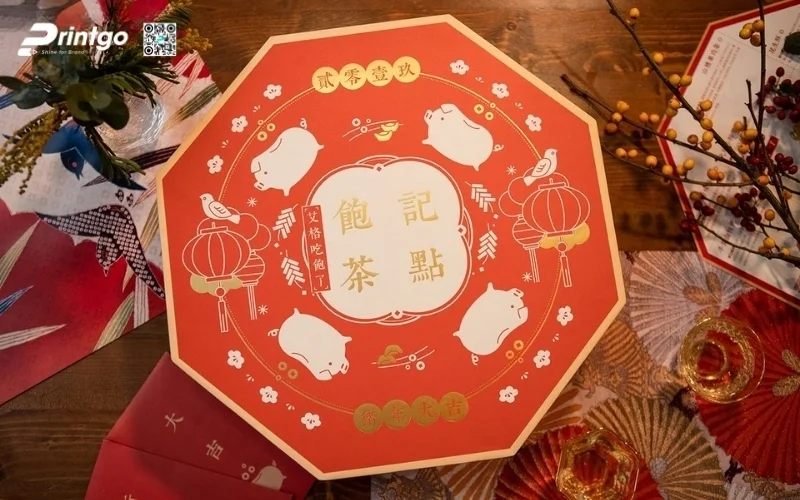 Mẫu hộp quà tết lục giác sang trọng, cao cấp nhất 2026