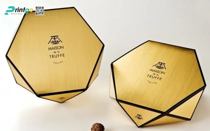 Mẫu hộp quà tết lục giác sang trọng, cao cấp nhất 2026