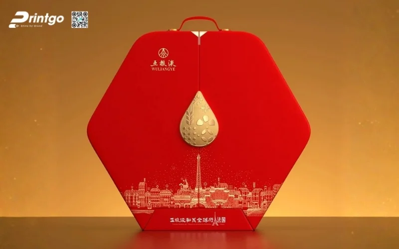 Mẫu hộp quà tết lục giác sang trọng, cao cấp nhất 2026