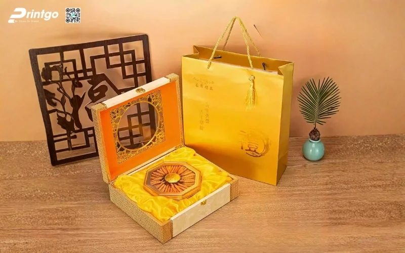 Hộp quà tết nông sản đông trùng hạ thảo