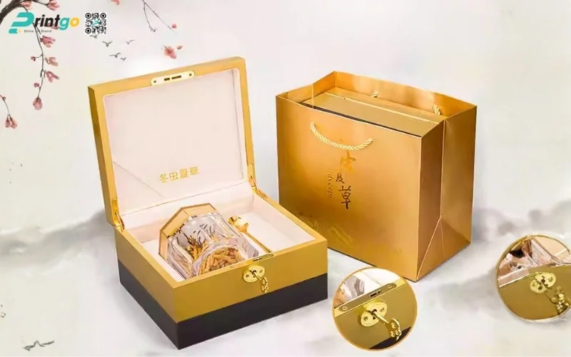 Hộp quà tết nông sản đông trùng hạ thảo