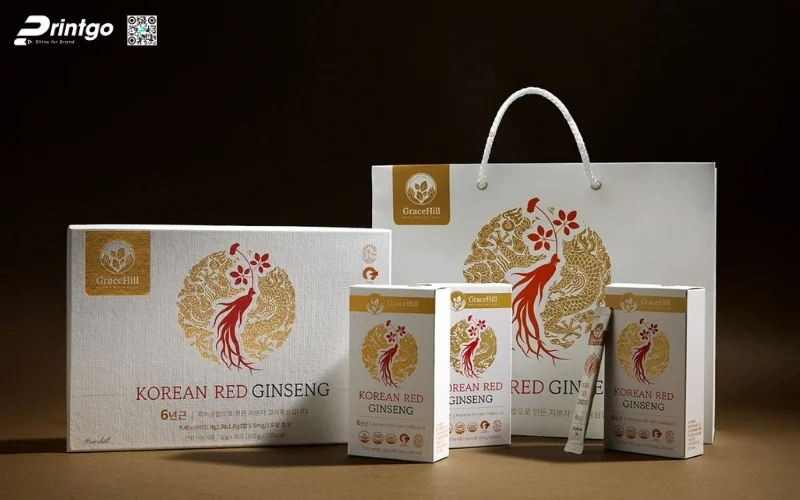 Hộp quà tết nông sản sâm quý hiếm 