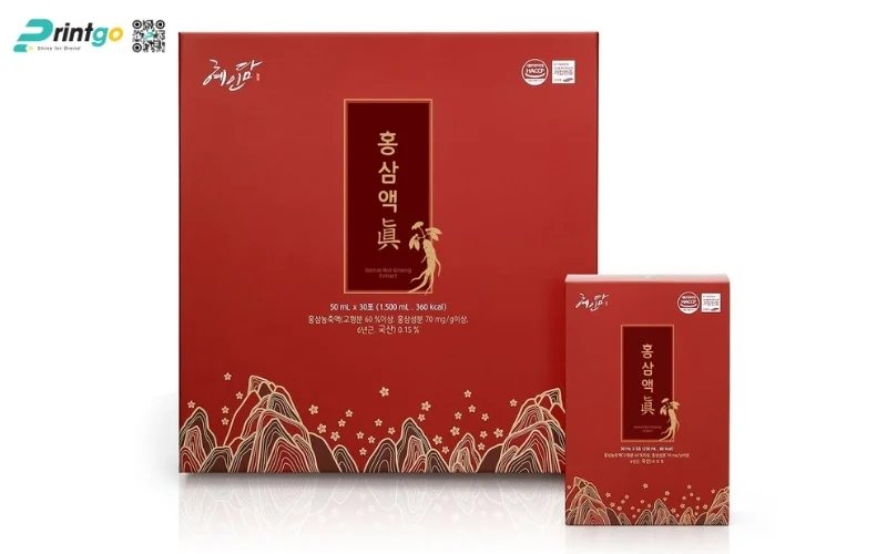 Hộp quà tết nông sản sâm quý hiếm 