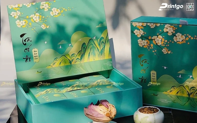 Hộp quà Tết nông sản trà thượng hạng