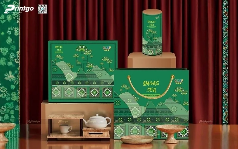 Hộp quà Tết nông sản trà thượng hạng