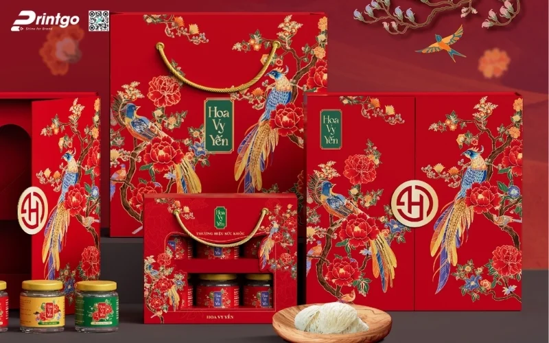 Hộp quà tết nông sản yến xào
