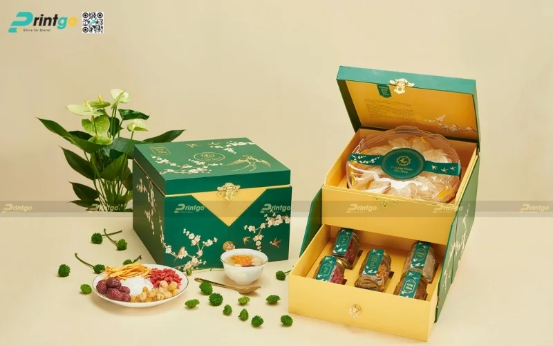Hộp quà tết nông sản yến xào