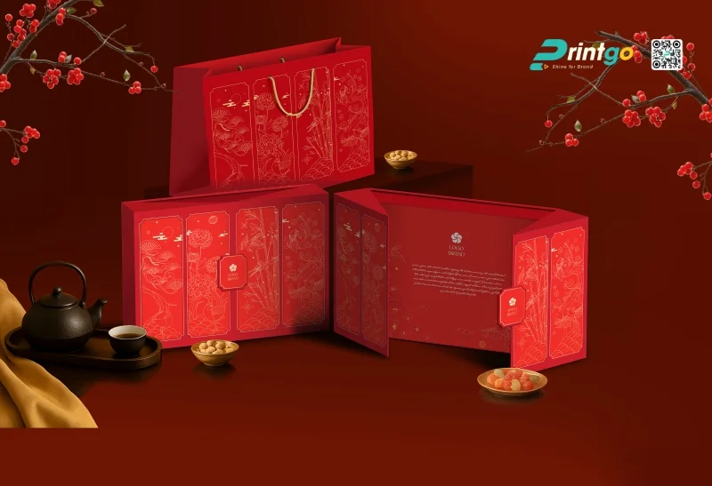 Cập nhật BST Hộp quà Tết "Mã Niên Đại Cát" 2026 mới nhất của Printgo