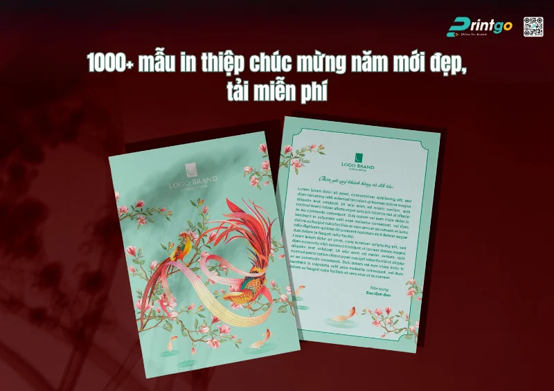 Thiết kế và in thiệp chúc mừng năm mới theo yêu cầu - Hơn 1000+ mẫu thiệp đẹp, tải miễn phí