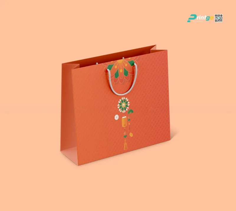 Túi giấy đựng quà tết do Printgo thiết kế và in ấn