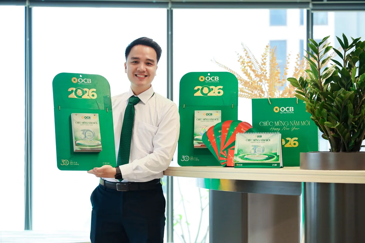 Bộ sưu tập lịch ngân hàng OCB Bank 2026