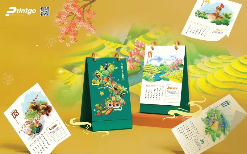 Chiêm Ngưỡng Bộ Sưu Tập Lịch Ngân Hàng 2026 Chuẩn Thương Hiệu
